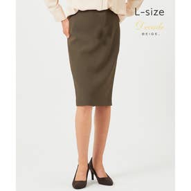 【L-size】LUIZA / タイトスカート （Khaki）