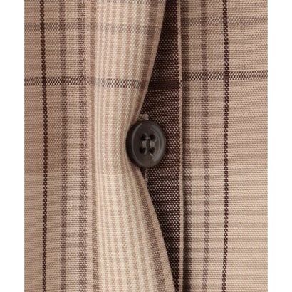 BEIGE, 【FUDGE 11月号掲載】ARUMS / チェックシャツ （Beige）｜詳細画像
