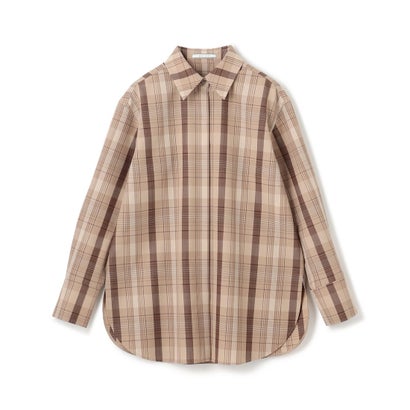 BEIGE, 【FUDGE 11月号掲載】ARUMS / チェックシャツ （Beige）｜詳細画像