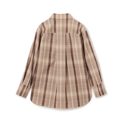 BEIGE, 【FUDGE 11月号掲載】ARUMS / チェックシャツ （Beige）｜詳細画像