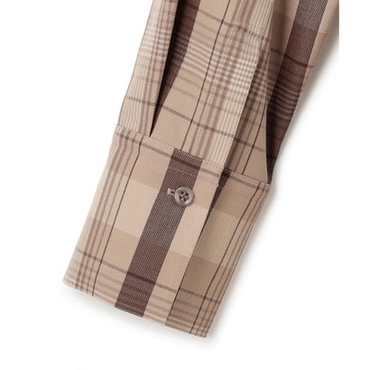 BEIGE, 【FUDGE 11月号掲載】ARUMS / チェックシャツ （Beige）｜詳細画像