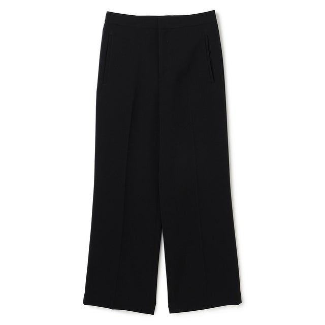 【洗える】ACHILLEA / ドライタッチフルレングスパンツ （Black）