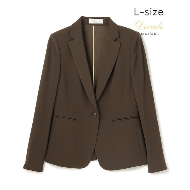 【セットアップ対応】CINDY / テーラードジャケット （Brown）