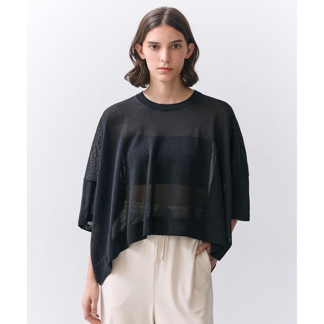 YOOPER / ドライタッチ シアーニット （Black）