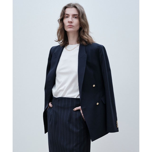 ARROW / ウールダブルブレストジャケット （Navy）