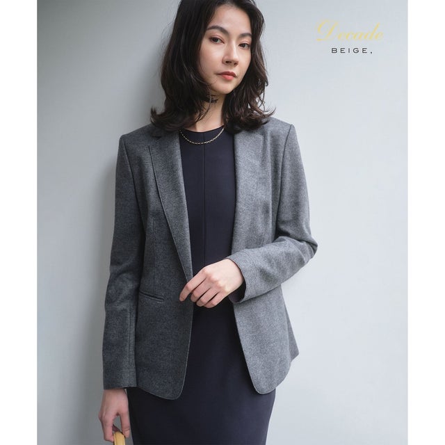 CORBY / ウールテーラードジャケット （C.Gray）