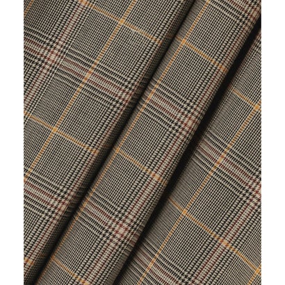 BEIGE, EDWARDS / ウールチェック フレアスカート （Brown Check）｜詳細画像