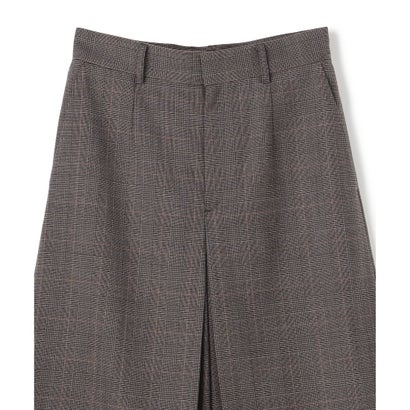 BEIGE, AVON / チェックウール キュロットパンツ （Gray Check）｜詳細画像