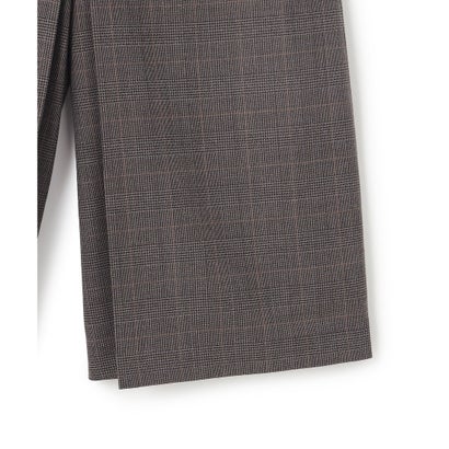 BEIGE, AVON / チェックウール キュロットパンツ （Gray Check）｜詳細画像