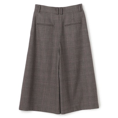 BEIGE, AVON / チェックウール キュロットパンツ （Gray Check）｜詳細画像