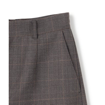 BEIGE, AVON / チェックウール キュロットパンツ （Gray Check）｜詳細画像