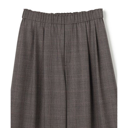 BEIGE, AVON / ウールチェック ワイドパンツ （Gray Check）｜詳細画像