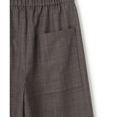 BEIGE, AVON / ウールチェック ワイドパンツ （Gray Check）｜詳細画像