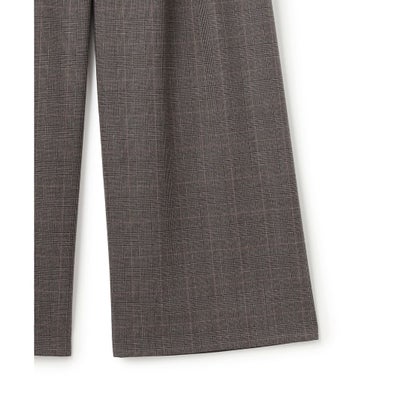 BEIGE, AVON / ウールチェック ワイドパンツ （Gray Check）｜詳細画像