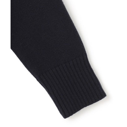 LEADER / エルボーパッチ Vネックカーディガン （Navy）｜詳細画像