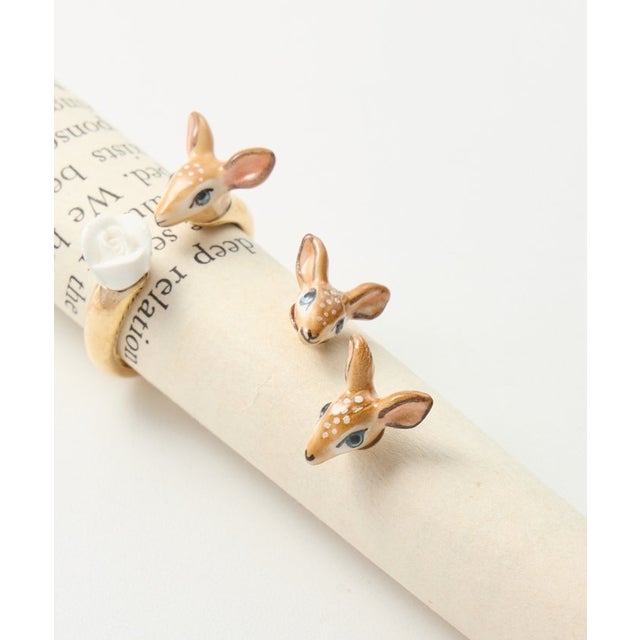 《nach》小鹿ピアス （gold）