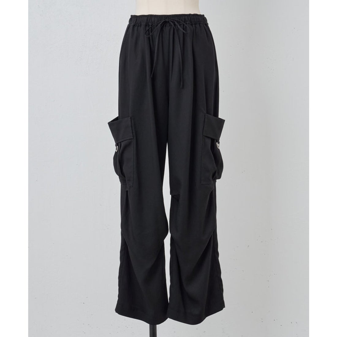 ビアズリー BEARDSLEY トロミカーゴパンツ （black） -ファッション 