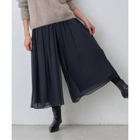 ビアズリー シワシワシフォンパンツ ビアズリー BEARDSLEY NEWシワシフォンギャザーパンツ （black
