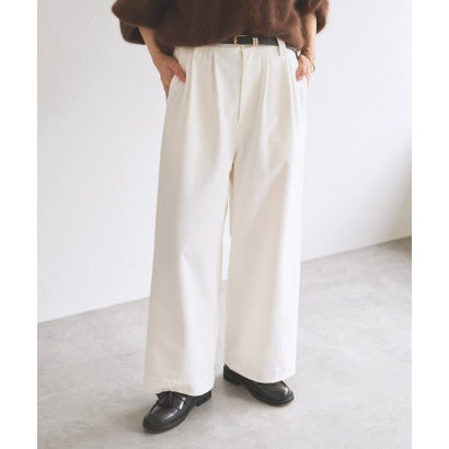 ビアズリー BEARDSLEY パイルタックワイドパンツ （black）｜詳細画像