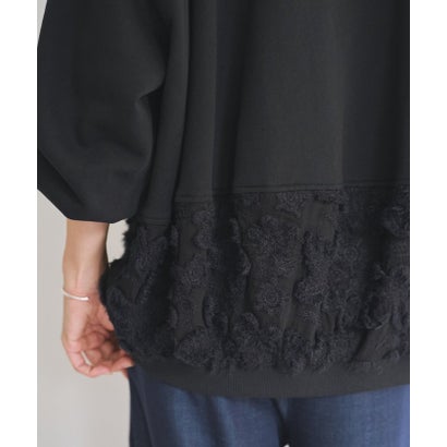 ビアズリー BEARDSLEY レースキリカエバルーントレーナー （black）｜詳細画像