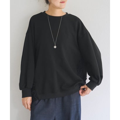 ビアズリー BEARDSLEY レースキリカエバルーントレーナー （black）｜詳細画像