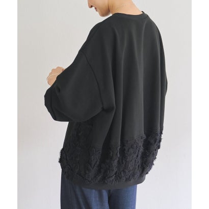 ビアズリー BEARDSLEY レースキリカエバルーントレーナー （black）｜詳細画像