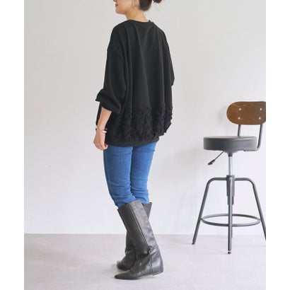 ビアズリー BEARDSLEY レースキリカエバルーントレーナー （black）｜詳細画像