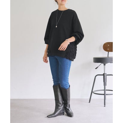 ビアズリー BEARDSLEY レースキリカエバルーントレーナー （black）｜詳細画像