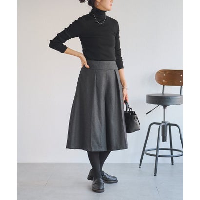 ウールハーフパンツ《LIVETRT》【セットアップ】 （charcoal）｜詳細画像