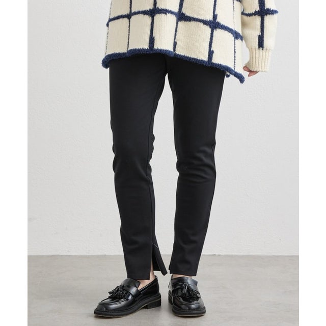 ストレッチスリムパンツ （black）