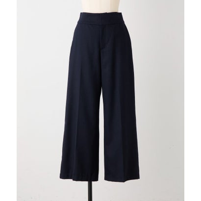 ウールワイドパンツ《LIVETRT》【セットアップ】 （navy）｜詳細画像