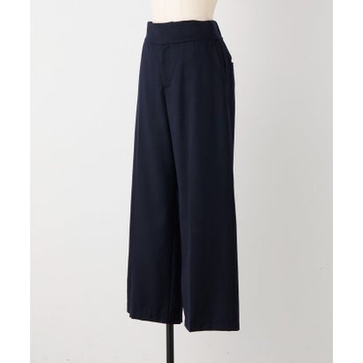 ウールワイドパンツ《LIVETRT》【セットアップ】 （navy）｜詳細画像
