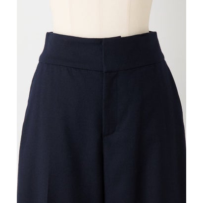 ウールワイドパンツ《LIVETRT》【セットアップ】 （navy）｜詳細画像