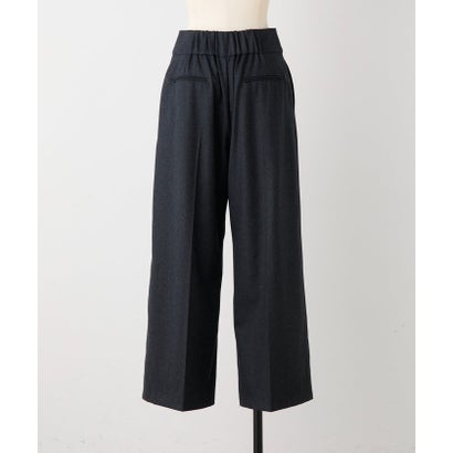 ウールワイドパンツ《LIVETRT》【セットアップ】 （navy）｜詳細画像