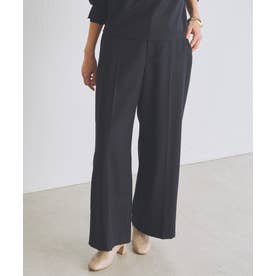 ウールワイドパンツ《LIVETRT》【セットアップ】 （navy）