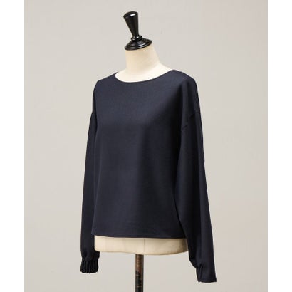 ウール前後ジップブラウス《LIVETRT》【セットアップ】 （navy）｜詳細画像