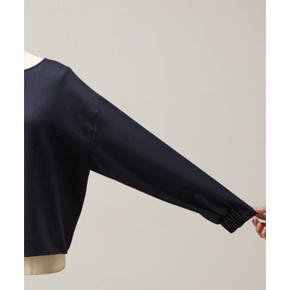ウール前後ジップブラウス《LIVETRT》【セットアップ】 （navy）｜詳細画像