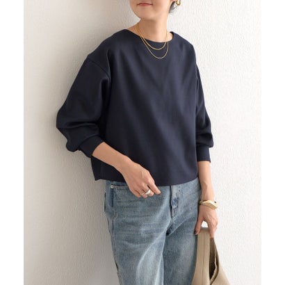 ウール前後ジップブラウス《LIVETRT》【セットアップ】 （navy）｜詳細画像