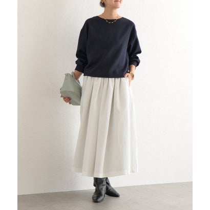 ウール前後ジップブラウス《LIVETRT》【セットアップ】 （navy）｜詳細画像