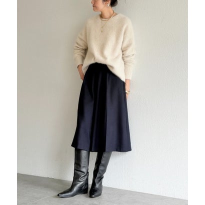 ウールハーフパンツ《LIVETRT》【セットアップ】 （navy）｜詳細画像