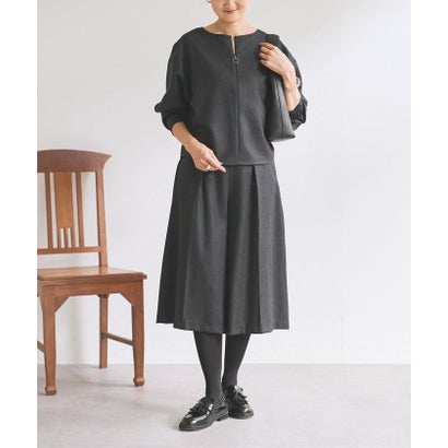 ウールハーフパンツ《LIVETRT》【セットアップ】 （navy）｜詳細画像