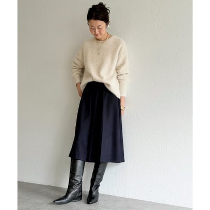 ウールハーフパンツ《LIVETRT》【セットアップ】 （navy）｜詳細画像