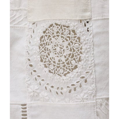《10/6(火)予約》パッチワークレースパンツ《Maison Flore》 （black）｜詳細画像