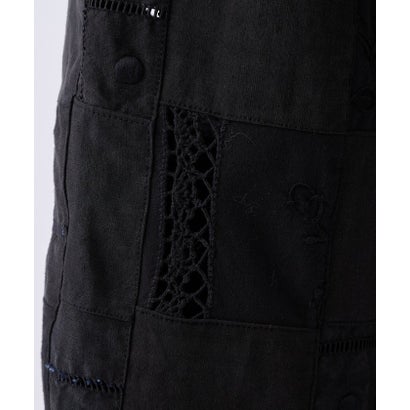 《10/6(火)予約》パッチワークレースパンツ《Maison Flore》 （black）｜詳細画像
