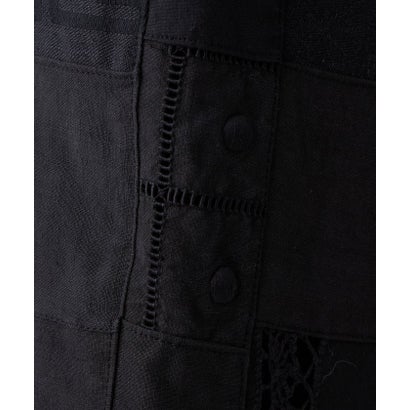 《10/6(火)予約》パッチワークレースパンツ《Maison Flore》 （black）｜詳細画像