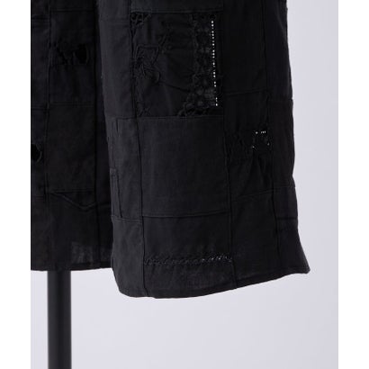《10/6(火)予約》パッチワークレースパンツ《Maison Flore》 （black）｜詳細画像