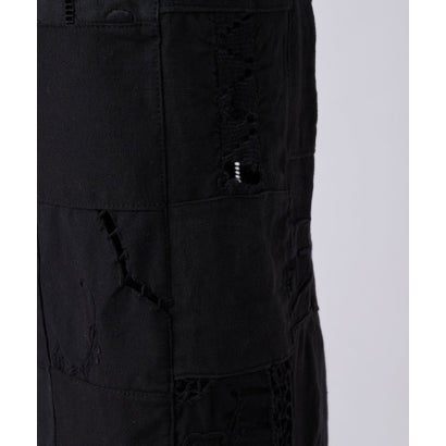 《10/6(火)予約》パッチワークレースパンツ《Maison Flore》 （black）｜詳細画像