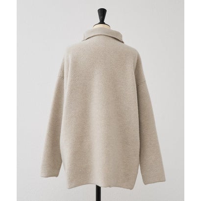 ウールパイルリバーチュニック （beige）｜詳細画像