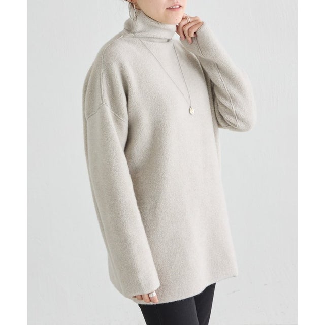 ウールパイルリバーチュニック （beige）