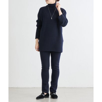 ウールパイルリバーチュニック （navy）｜詳細画像
